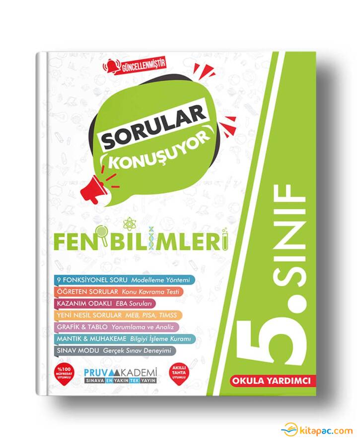 PRUVA AKADEMİ 5.Sınıf FEN BİLİMLERİ Sorular Konuşuyor - 1