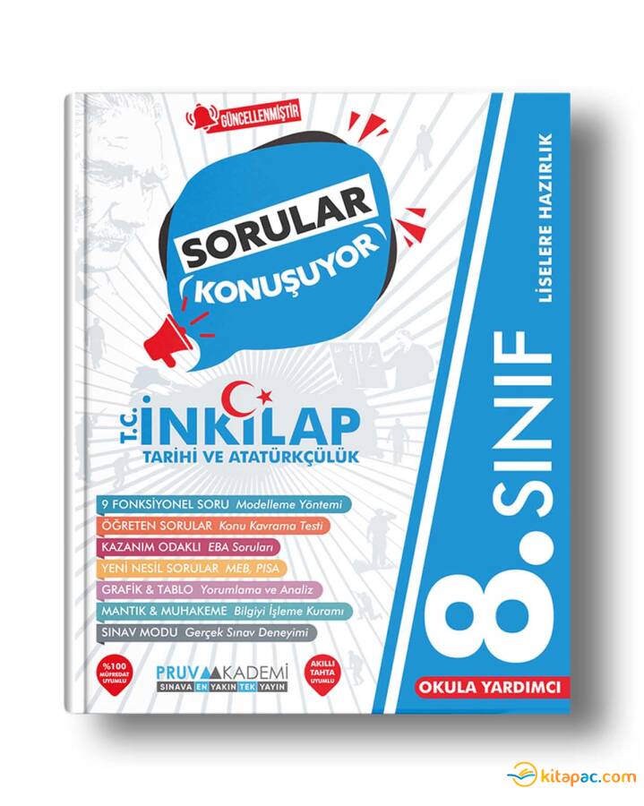 PRUVA AKADEMİ 8.Sınıf İNKİLAP TARİHİ Sorular Konuşuyor - 1