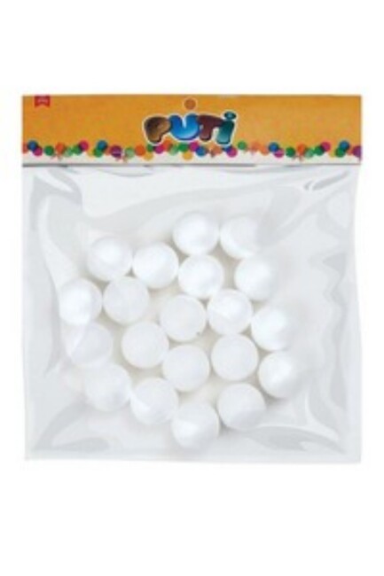 PUTİ 4766 KÖPÜK TOP 3CM 20 ADET - PUTİ