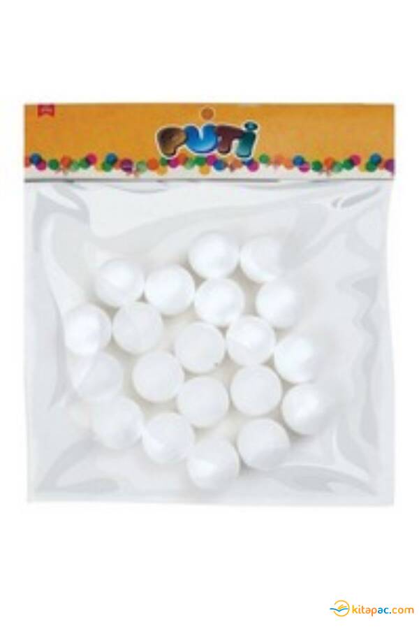 PUTİ 4766 KÖPÜK TOP 3CM 20 ADET - 1