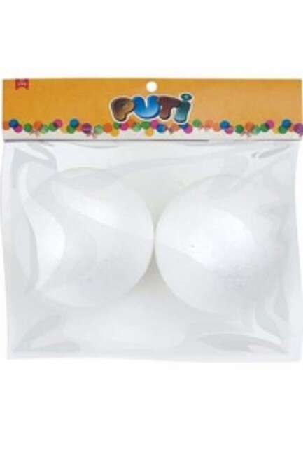 PUTİ 4797 10CM KÖPÜK TOP 2 ADET - HELVACIOĞLU