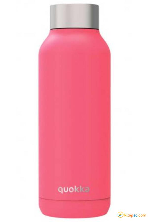 QUOKKA STAINLESS ÇELİK MATARA SOLID BRINK PINK 510 ml - 1