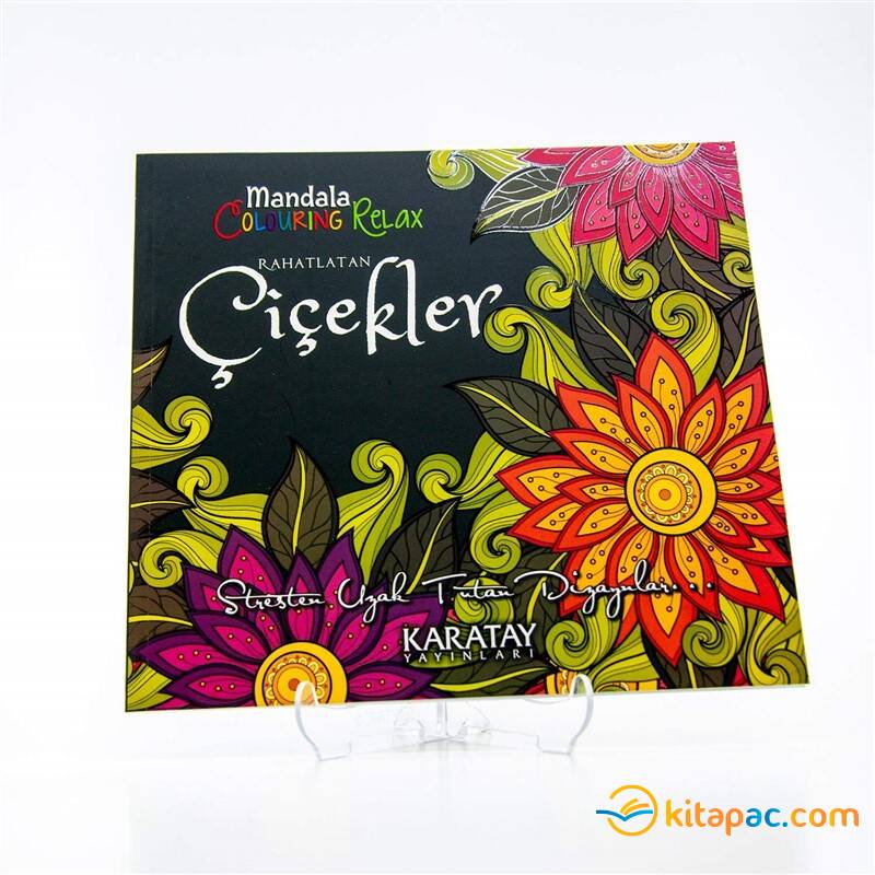 RAHATLATAN ÇİÇEKLER - MANDALA COLOURING RELAX - 1