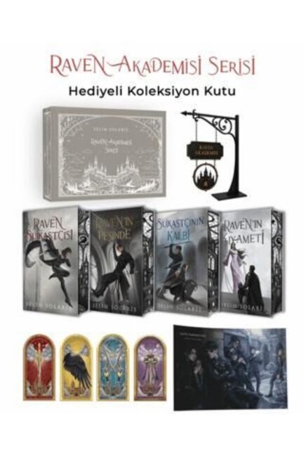 RAVEN AKADEMİSİ SERİSİ KOLEKSİYON KUTU - ONYX YAYINLARI