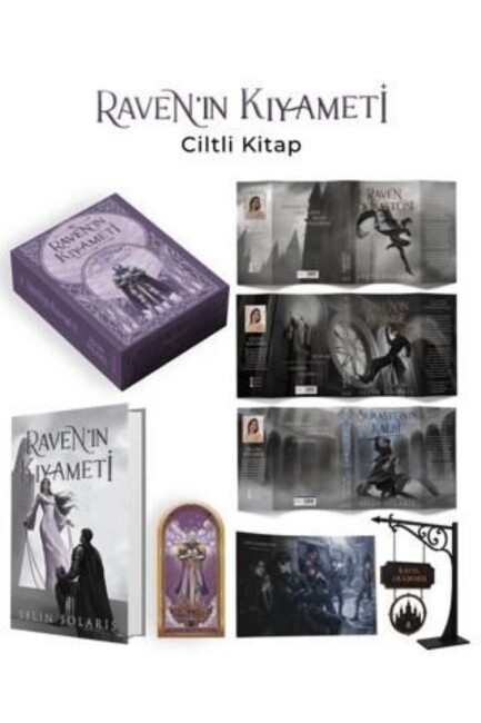 RAVEN İN KIYAMETİ - RAVEN AKADEMİSİ SERİSİ 3 KUTULU - ONYX YAYINLARI