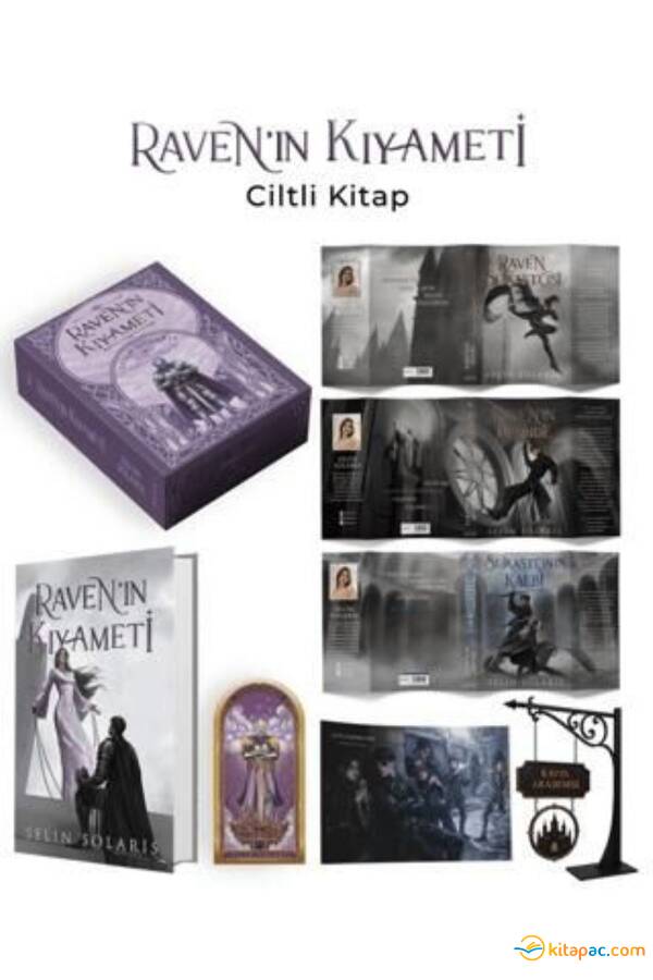 RAVEN İN KIYAMETİ - RAVEN AKADEMİSİ SERİSİ 3 KUTULU - 1