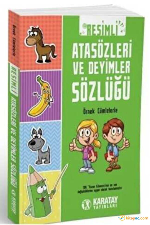 RESİMLİ ATASÖZLERİ ve DEYİMLER SÖZLÜĞÜ Karton Kapak - 1