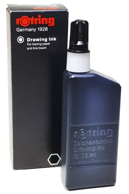 ROTRİNG 23ml.RAPİDO MÜREKKEBİ - Siyah - ROTRİNG