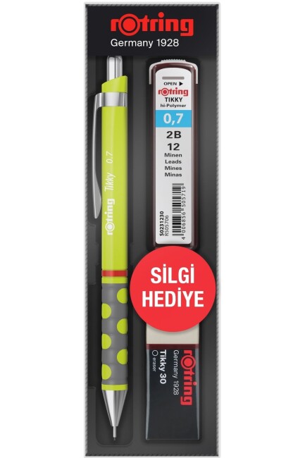 ROTRİNG TİKKY VERSATİL 0,7mm.OKUL SETİ - Limon Yeşili - ROTRİNG