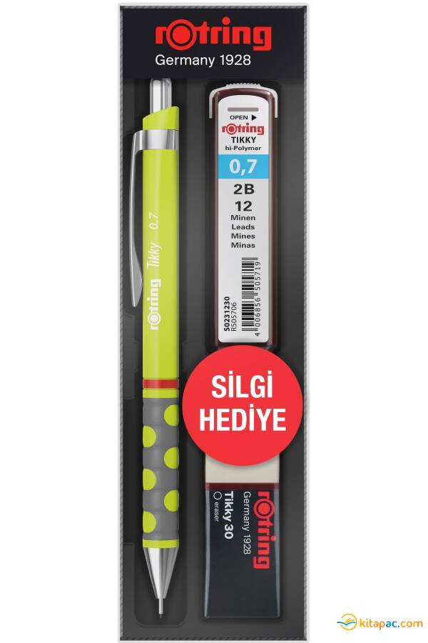 ROTRİNG TİKKY VERSATİL 0,7mm.OKUL SETİ - Limon Yeşili - 1