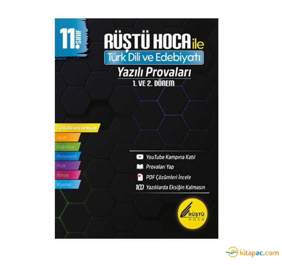 RÜŞTÜ HOCA İLE 11.SINIF TÜRK DİLİ VE EDEBİYATI YAZILI PROVALARI - 1