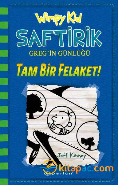 SAFTİRİK GREG İN GÜNLÜĞÜ-12:TAM BİR FELAKET-Ciltli - 1