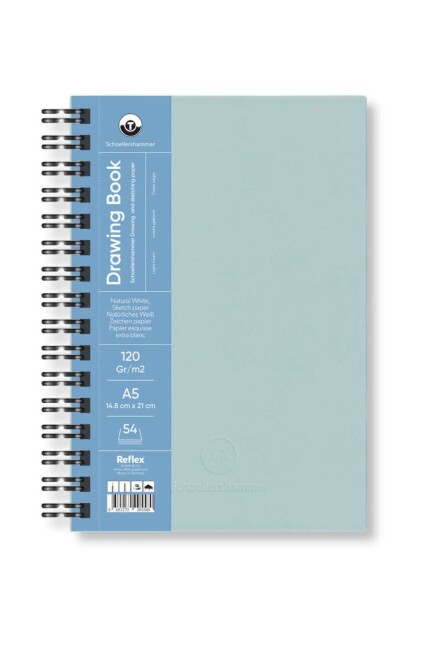 SCHOELLERSHAMMER A5 120GR 54YP DRAWİNG BOOK PAD ÇİZİM DEFTERİ AÇIK MAVİ - UMUR