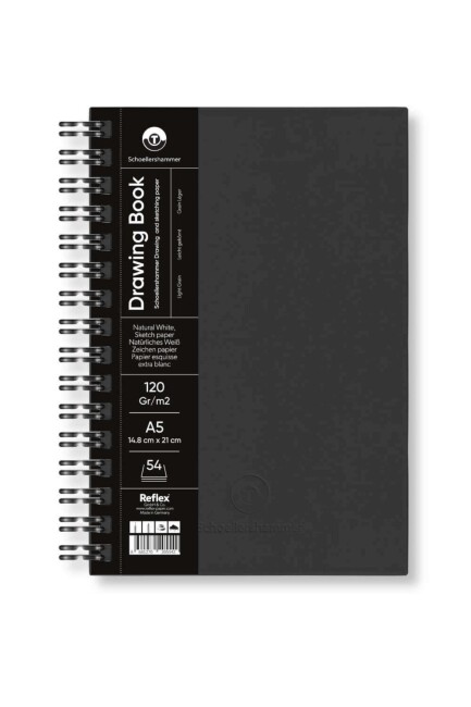 SCHOELLERSHAMMER A5 120GR 54YP DRAWİNG BOOK PAD ÇİZİM DEFTERİ YEŞİL - UMUR