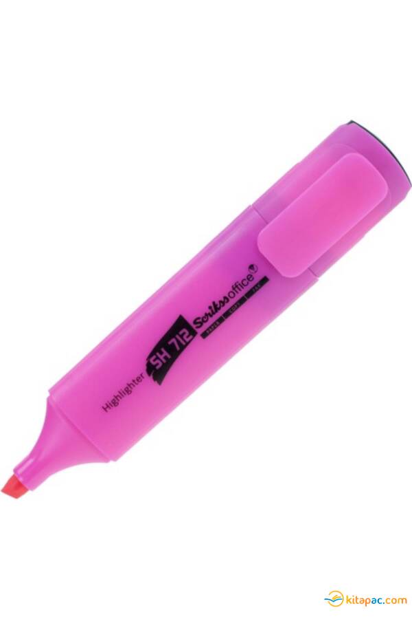 SCRİKSS SH 712 FOSFORLU KALEM Pembe - 1