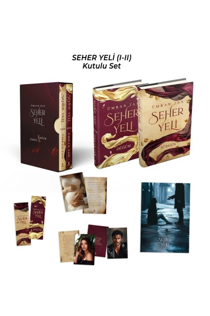 SEHER YELİ 1-2 CİLTLİ KUTULU 2 Lİ SET- ÜMRAN TAN - PUKKA YAYINLARI