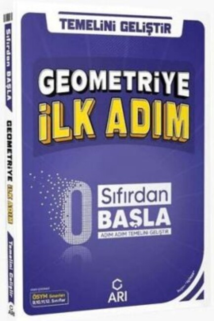 ŞENOL HOCA GEOMETRİYE İLK ADIM - SIFIRDAN BAŞLA - ŞENOL HOCA YAYINLARI