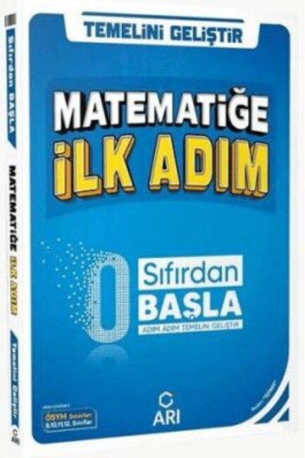 ŞENOL HOCA MATEMATİĞE İLK ADIM - SIFIRDAN BAŞLA - ŞENOL HOCA YAYINLARI