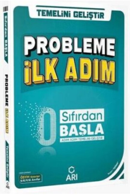 ŞENOL HOCA PROBLEMLERE İLK ADIM - SIFIRDAN BAŞLA - ŞENOL HOCA YAYINLARI