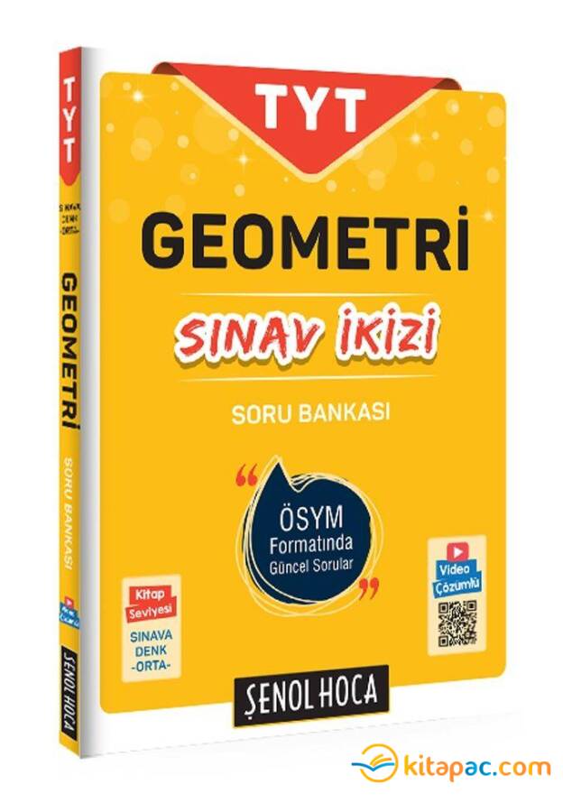 ŞENOL HOCA TYT GEOMETRİ SINAV İKİZİ Soru Bankası - 1