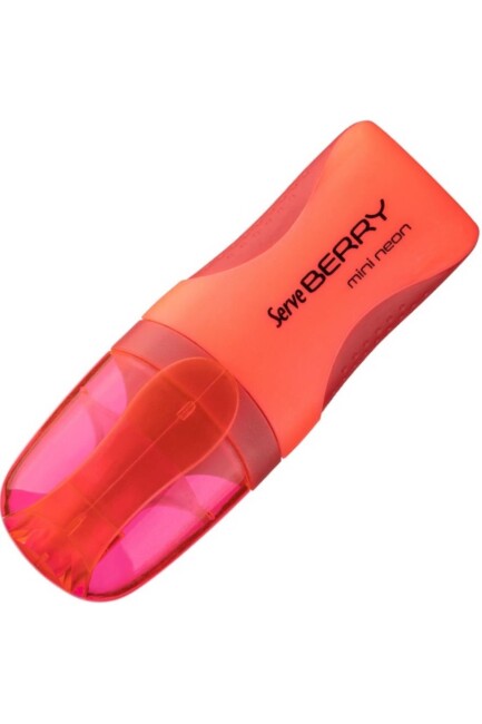 SERVE BERRY MINI FOSFORLU KALEM Kırmızı - SERVE