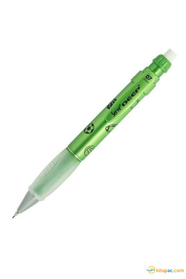 SERVE DEEP VERSATİL UÇLU KALEM 0,7 MM PRE METALİK FISTIK YEŞİLİ - 1