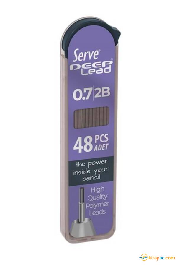 SERVE DEEP LEAD 2B 0,7mm VERSATİL UÇLU KALEM UCU MİN - 1