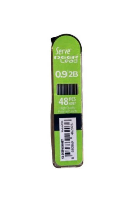 SERVE DEEP LEAD 2B 0,9mm VERSATİL UÇLU KALEM UCU MİN - SERVE