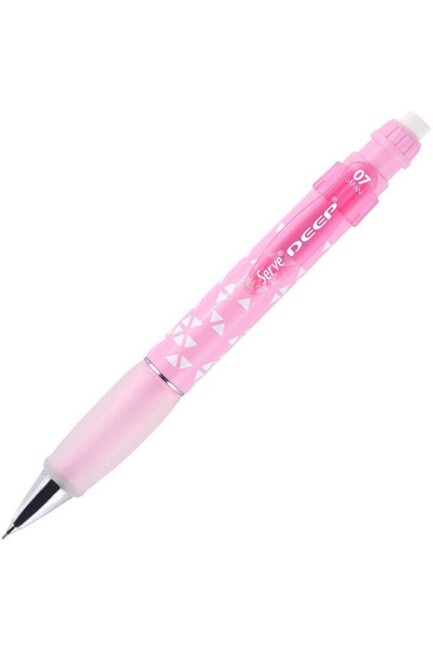 SERVE DEEP ÜÇGEN BASKILI 0,7 mm VERSATİL UÇLU KALEM Ş. Pembe - SERVE