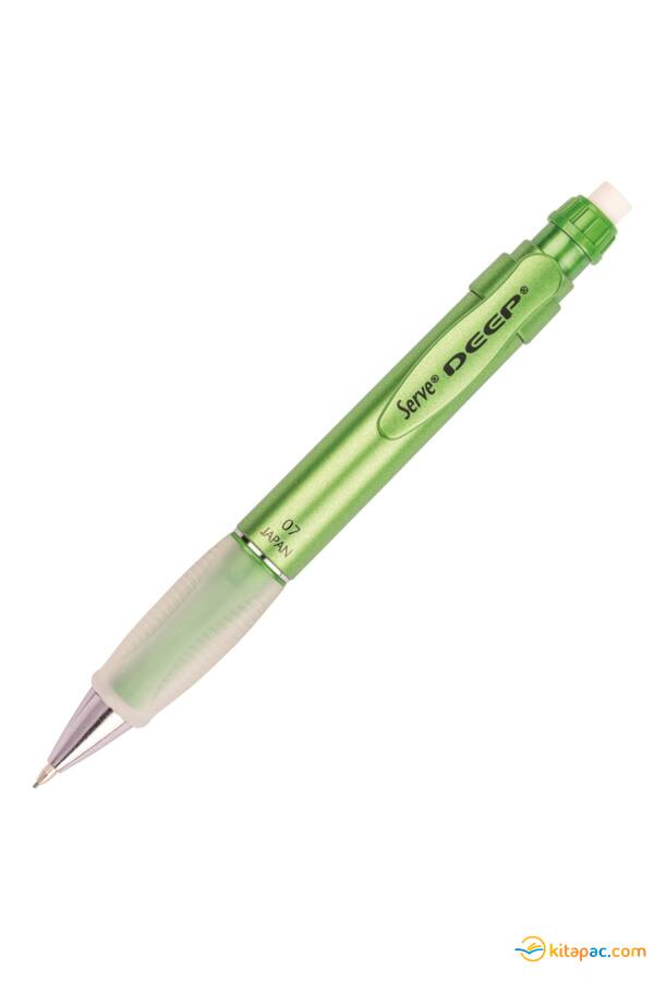 SERVE DEEP VERSATİL UÇLU KALEM 0,7 mm PRE Metalik F.Yeşil - 1