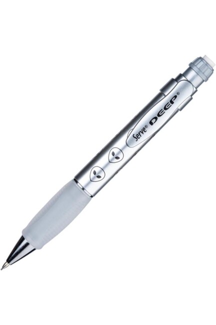 SERVE DEEP VERSATİL UÇLU KALEM 0,7 mm Metalik Gri Uzaylı - SERVE