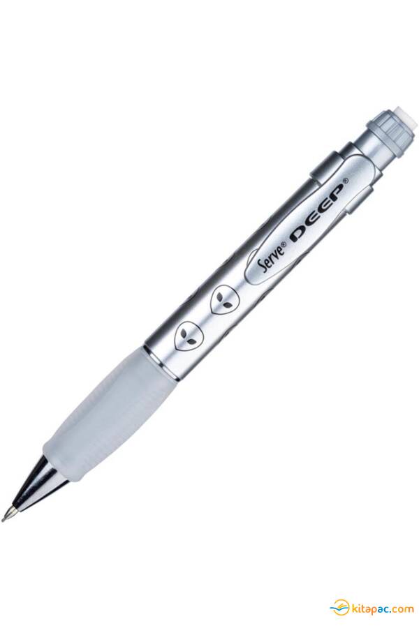 SERVE DEEP VERSATİL UÇLU KALEM 0,7 mm Metalik Gri Uzaylı - 1