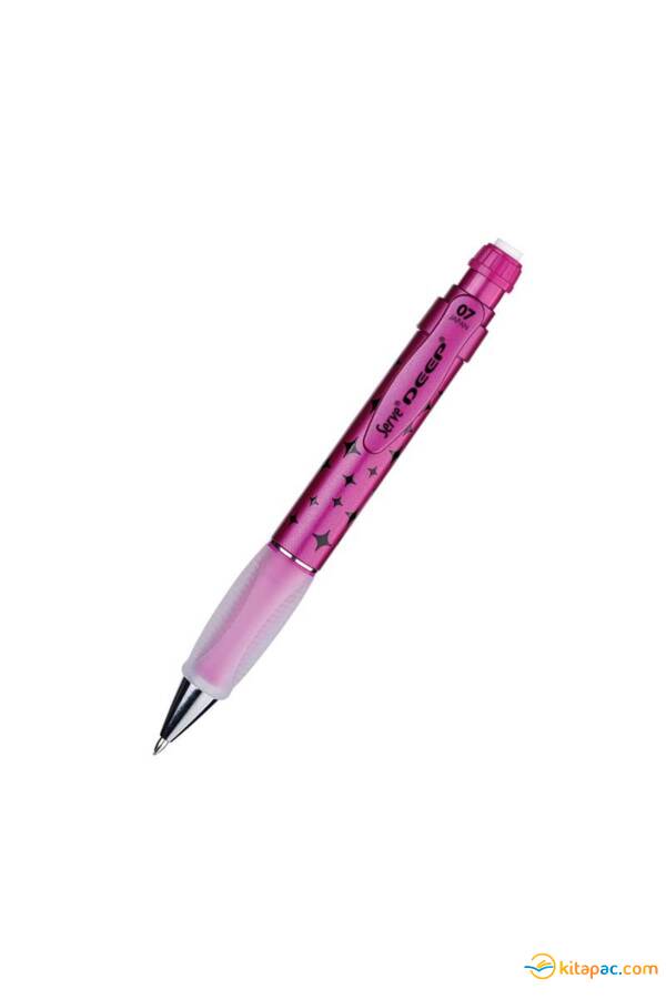 SERVE DEEP VERSATİL UÇLU KALEM 0,7MM - METALİK PEMBE UZAY - 1