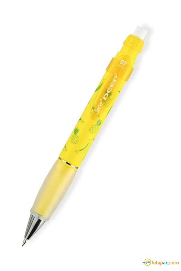SERVE DEEP MEYVE VERSATİL UÇLU KALEM 0,7MM - FOSFORLU SARI ANANAS-MUZ - 1
