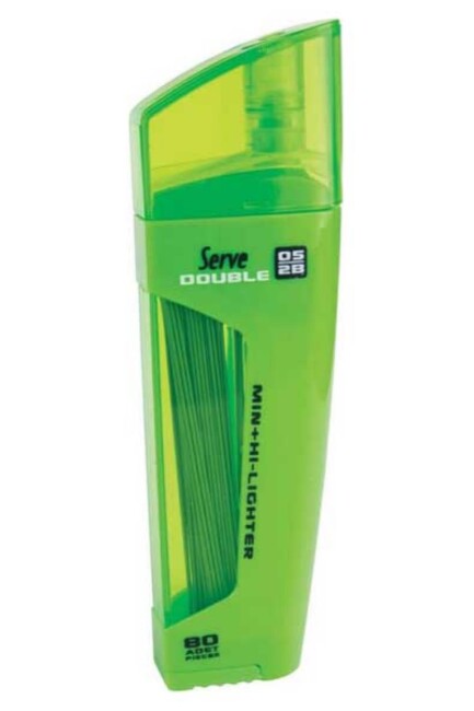 SERVE MİN ve FOSFORLU KALEM 0,5 Yeşil - SERVE