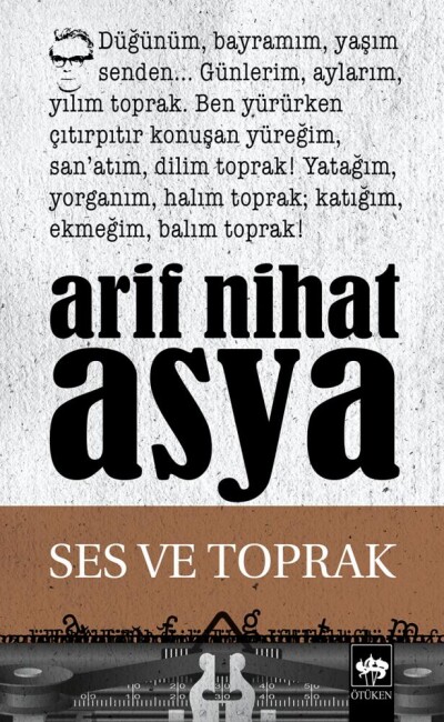 SES VE TOPRAK - ÖTÜKEN NEŞRİYAT 