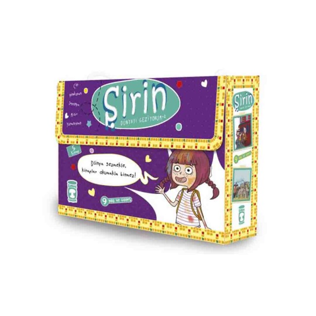 ŞİRİN DÜNYAYI GEZİYORUM 2 - SET (5 Kitap) …. Birsen Ekim Özen - TİMAŞ YAYINLARI