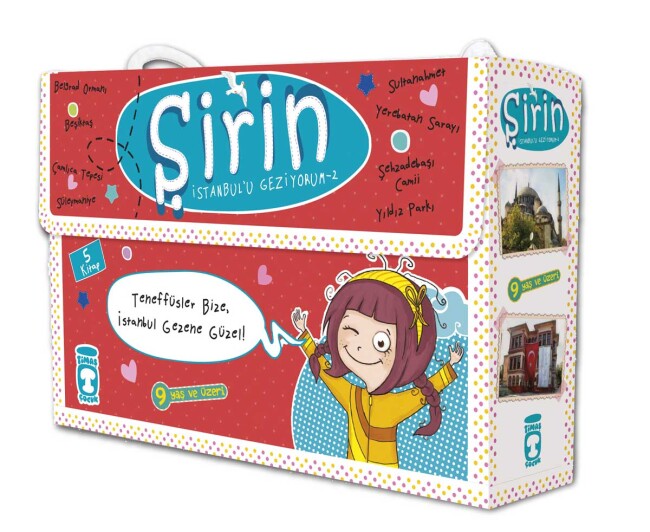 ŞİRİN İSTANBUL U GEZİYORUM-2 - 9+ yaş-5 Kitap - Birsen Ekim Özen - TİMAŞ YAYINLARI
