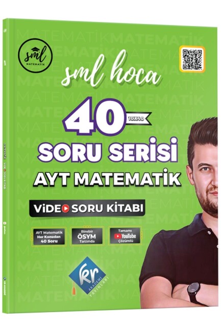SML HOCA AYT MATEMATİK 40 SORU SERİSİ VİDEO SORU KİTABI - SML HOCA