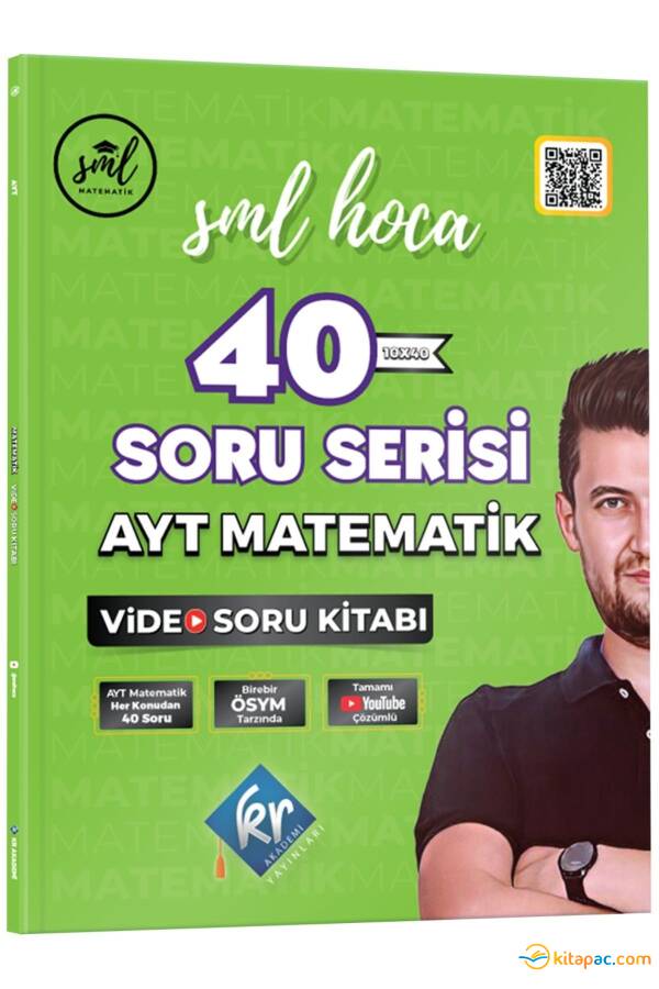 SML HOCA AYT MATEMATİK 40 SORU SERİSİ VİDEO SORU KİTABI - 1