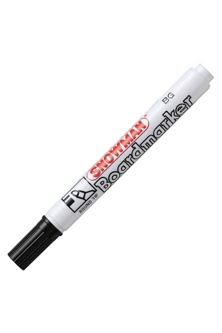 SNOWMAN TAHTA KALEMİ YUVARLAK UÇ - Siyah - SNOWMAN