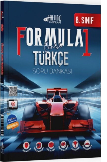 SON VİRAJ 8.Sınıf TÜRKÇE FORMULA-1 SERİSİ SORU BANKASI - SON VİRAJ YAYINLARI