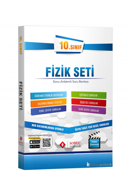 SONUÇ 10.Sınıf FİZİK SETİ - SONUÇ YAYINLARI