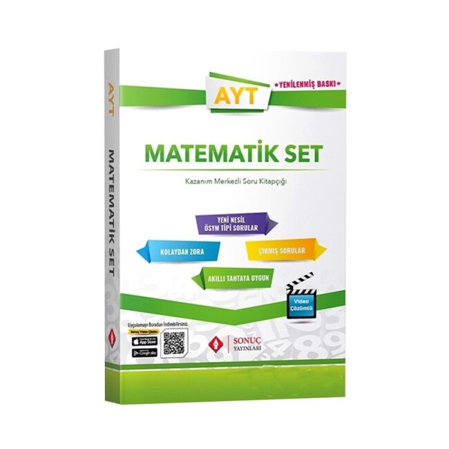 SONUÇ AYT MATEMATİK MODÜLER Set - SONUÇ YAYINLARI