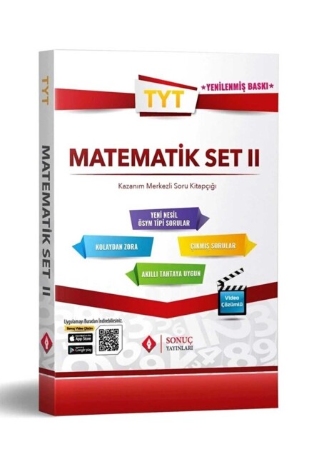 SONUÇ TYT MATEMATİK MODÜLER SET - II - SONUÇ YAYINLARI