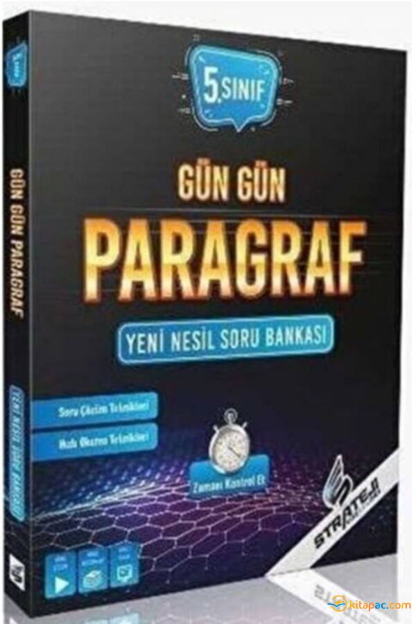 STRATEJİ 5.SINIF GÜN GÜN PARAGRAF SORU BANKASI - 1