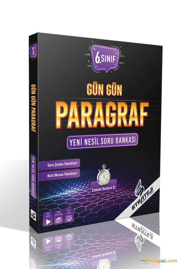 STRATEJİ 6.SINIF GÜN GÜN PARAGRAF SORU BANKASI - 1