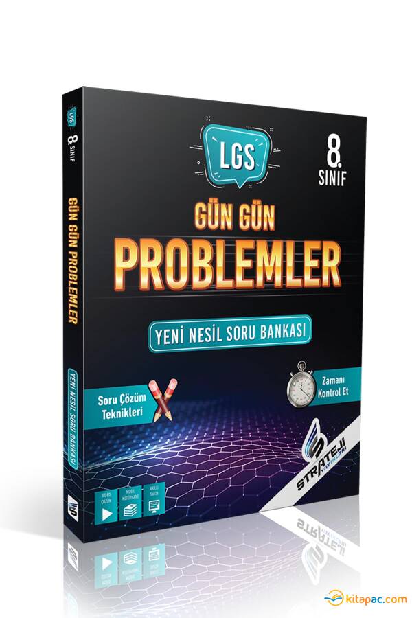 STRATEJİ 8.SINIF GÜN GÜN PROBLEMLER SORU BANKASI - 1