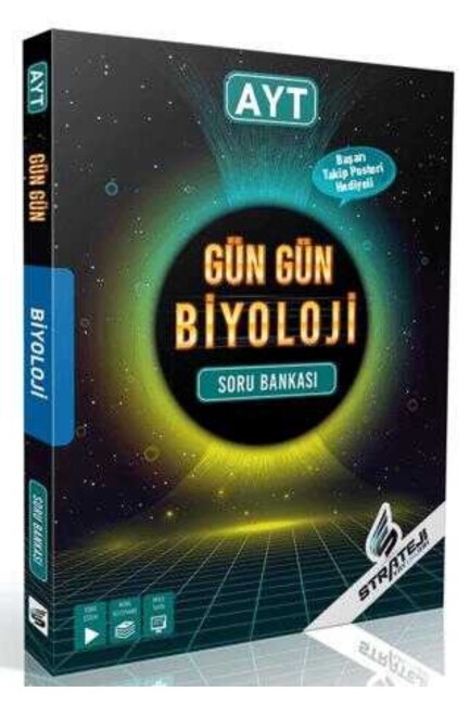 STRATEJİ AYT BİYOLOJİ GÜN GÜN SORU BANKASI - STRATEJİ YAYINLARI