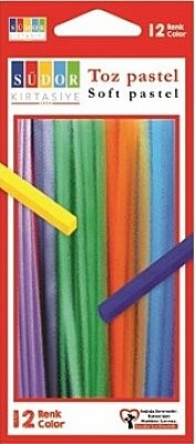 SÜDOR 12 Renk TOZ PASTEL - SÜDOR